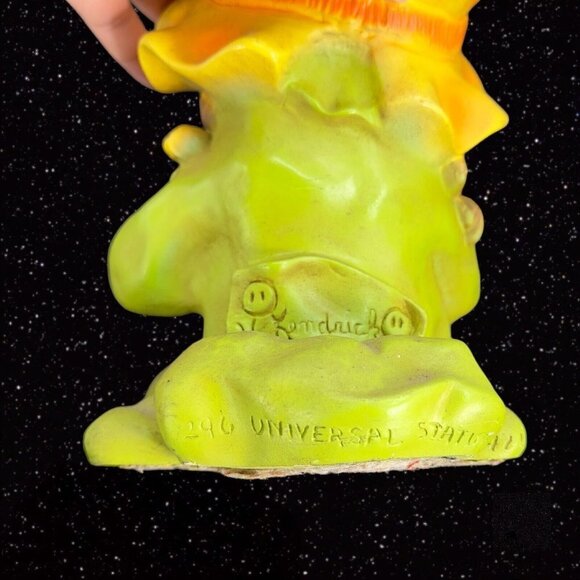 1974 Universal Statuary Corp Alice Holding Doll Figure MCM Chalk ware Large - Picture 6 of 13